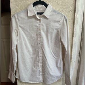 Banana Republic White Button Down